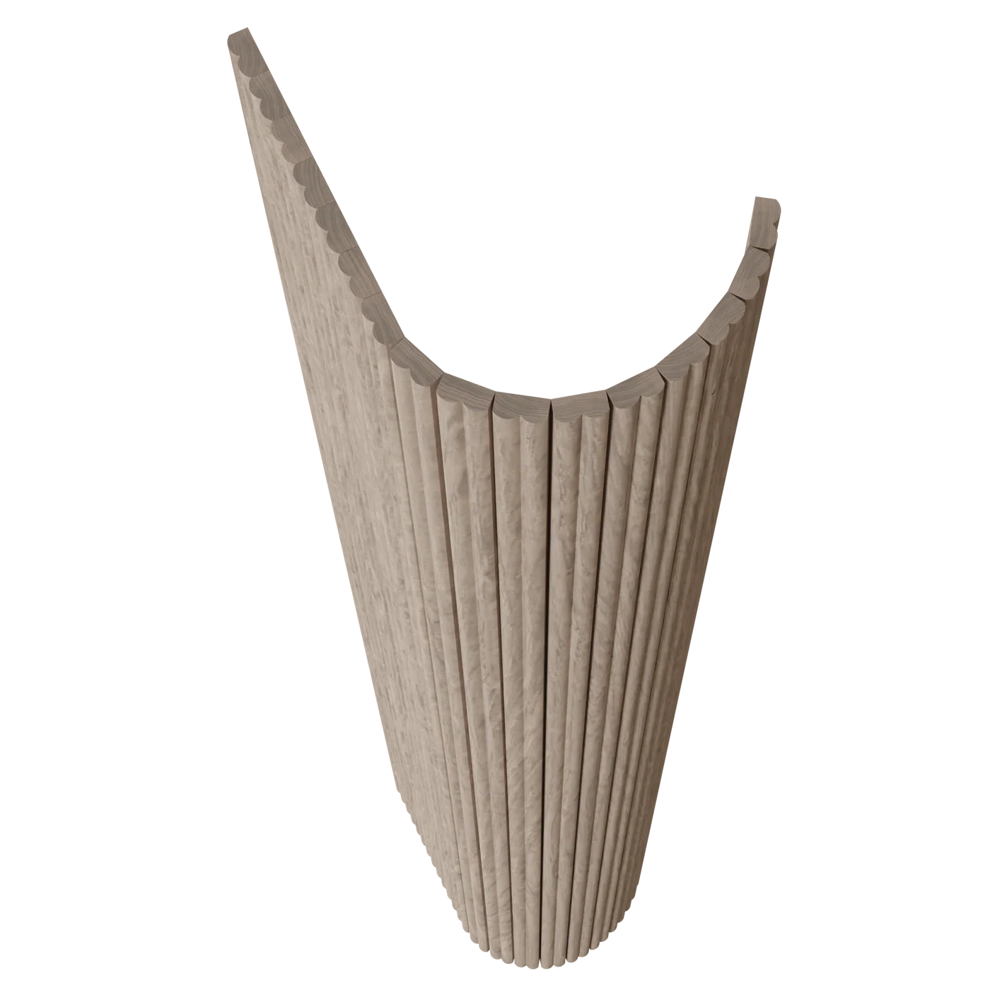 Shallow Double Bead Tambour Wall Panels- 3/8″