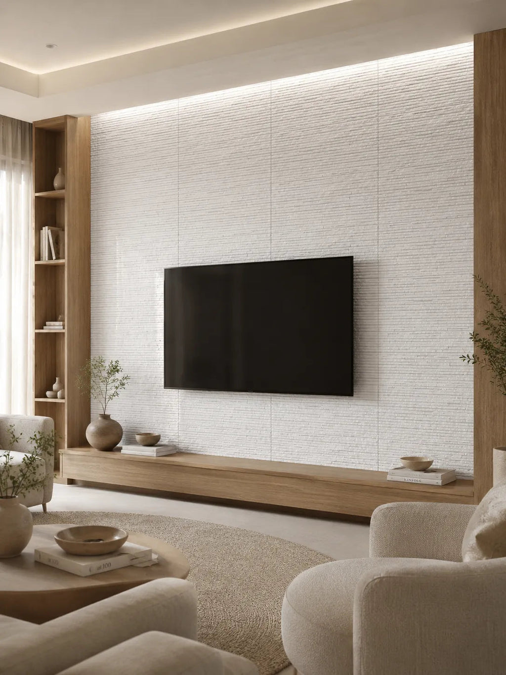 Thin Version Stacked - Texture Stone Wall Panels