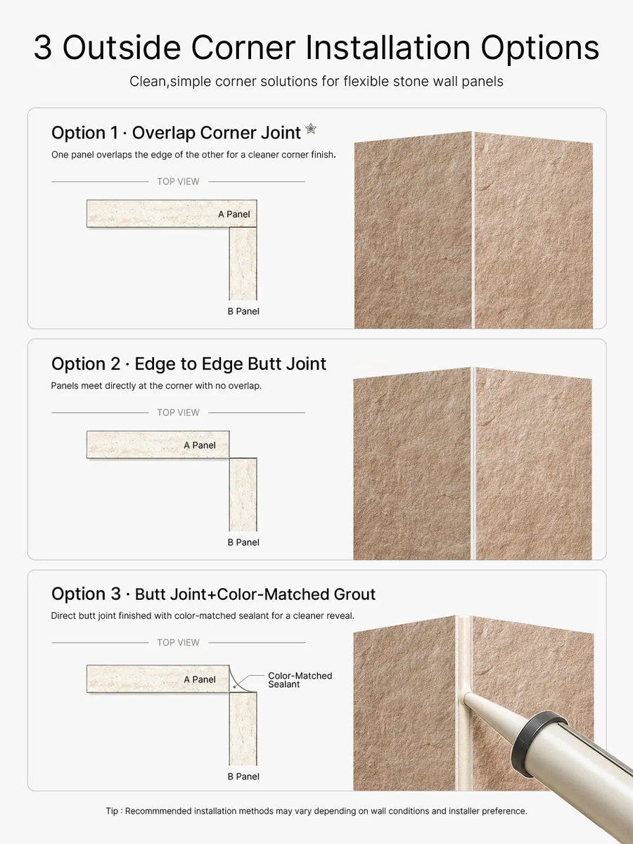 Granite-Texture Stone Wall Panels