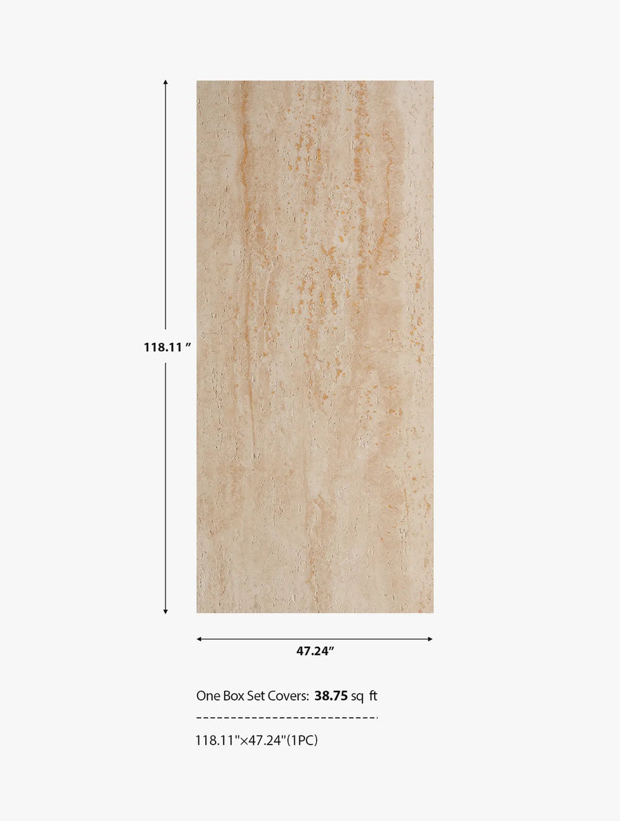 Travertine Texture Stone Wall Panels