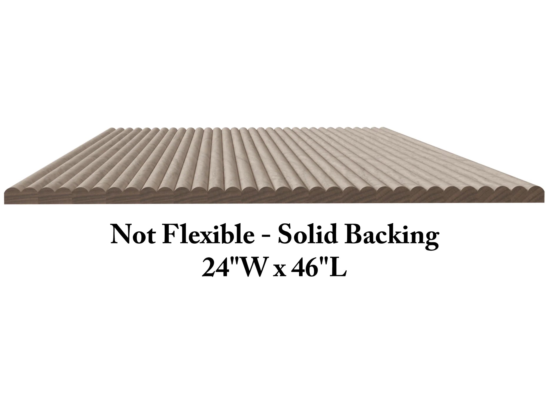 Shallow Double Bead Tambour Wall Panels- 3/8″