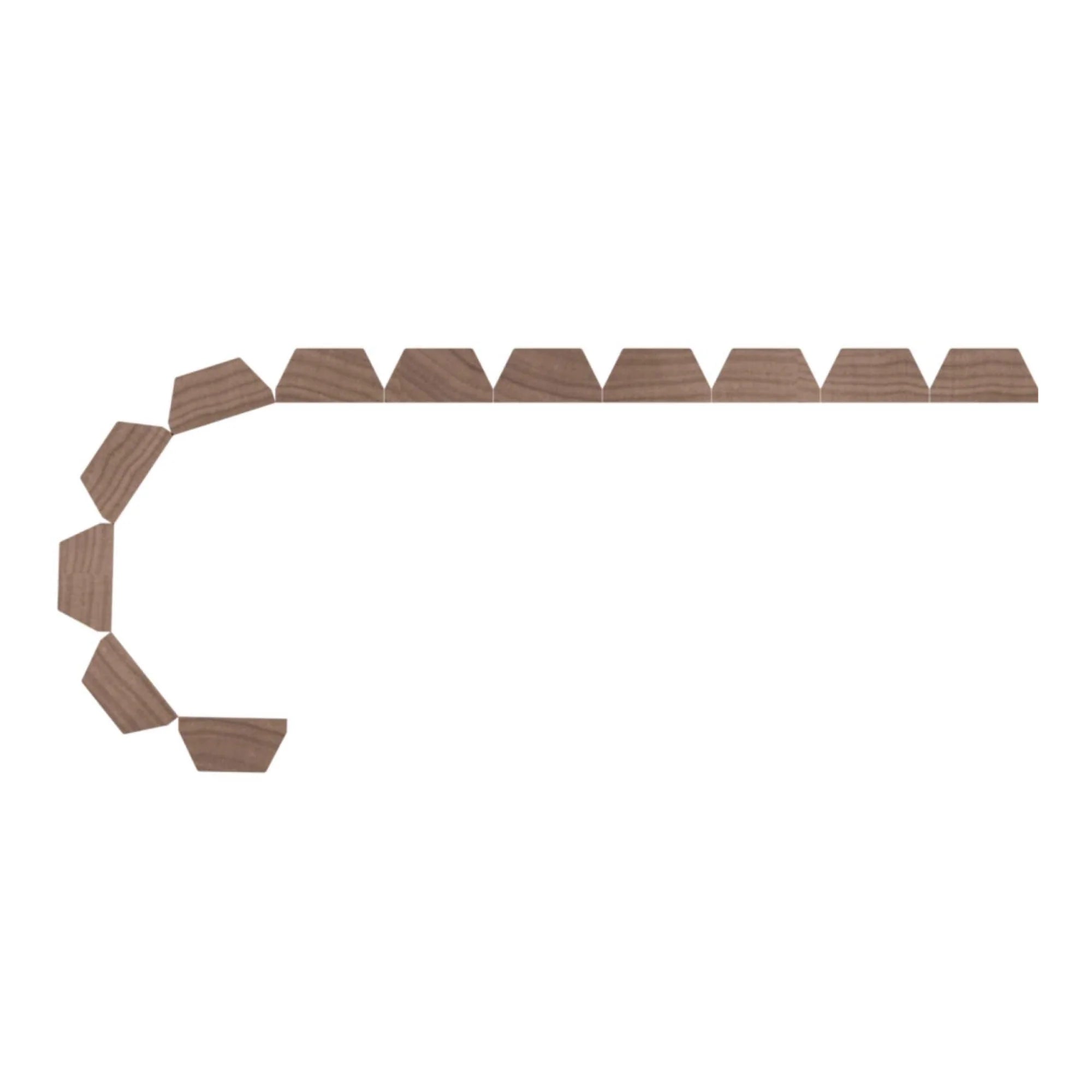 Bevel Slat Tambour Wall Panels- 1″