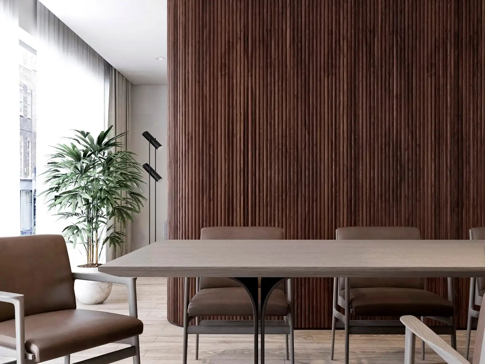Single Bead Tambour Wall Panels -3/4″