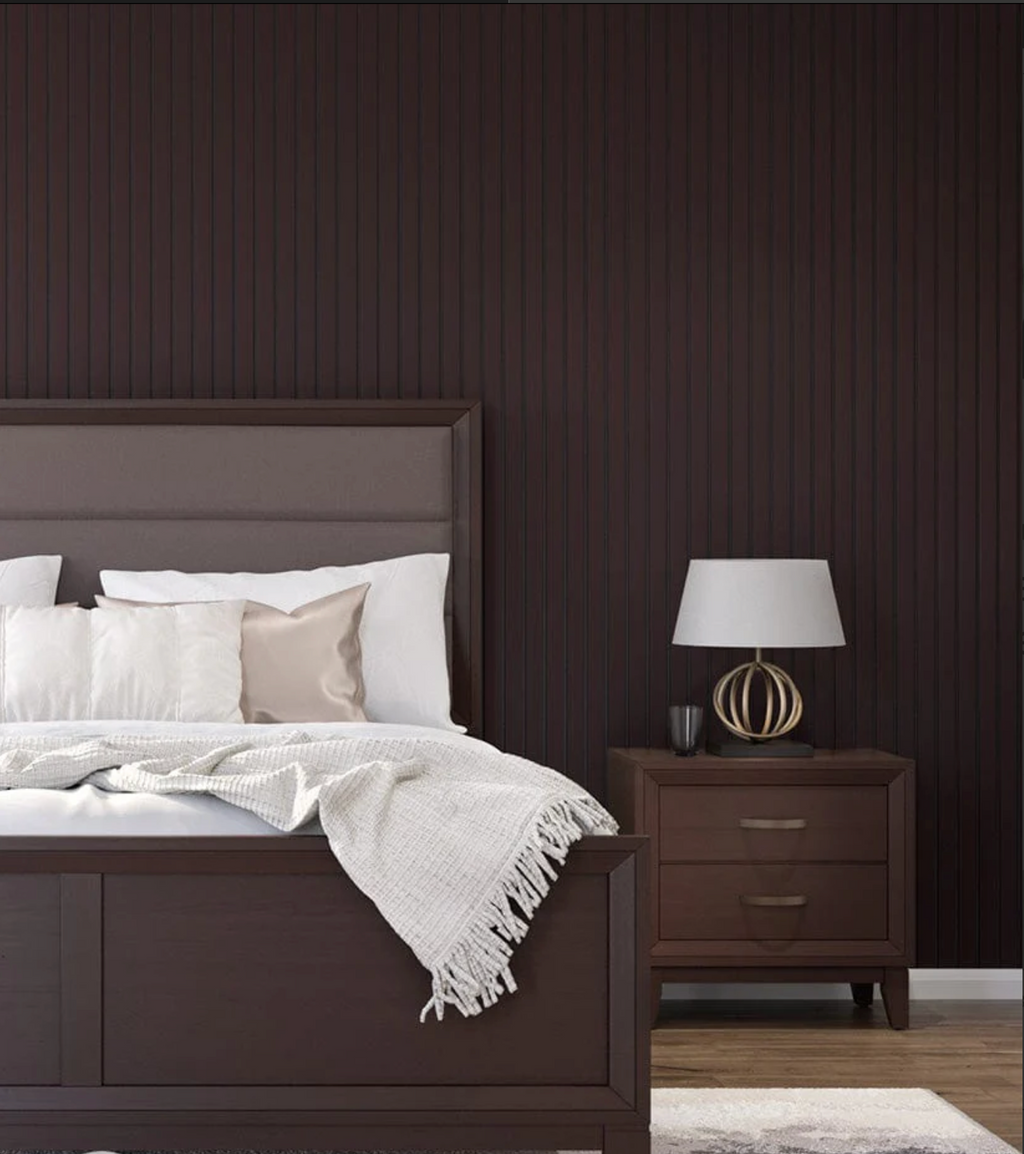 Slatpanel Luxe Leather Wide Slat Wood Wall Panel