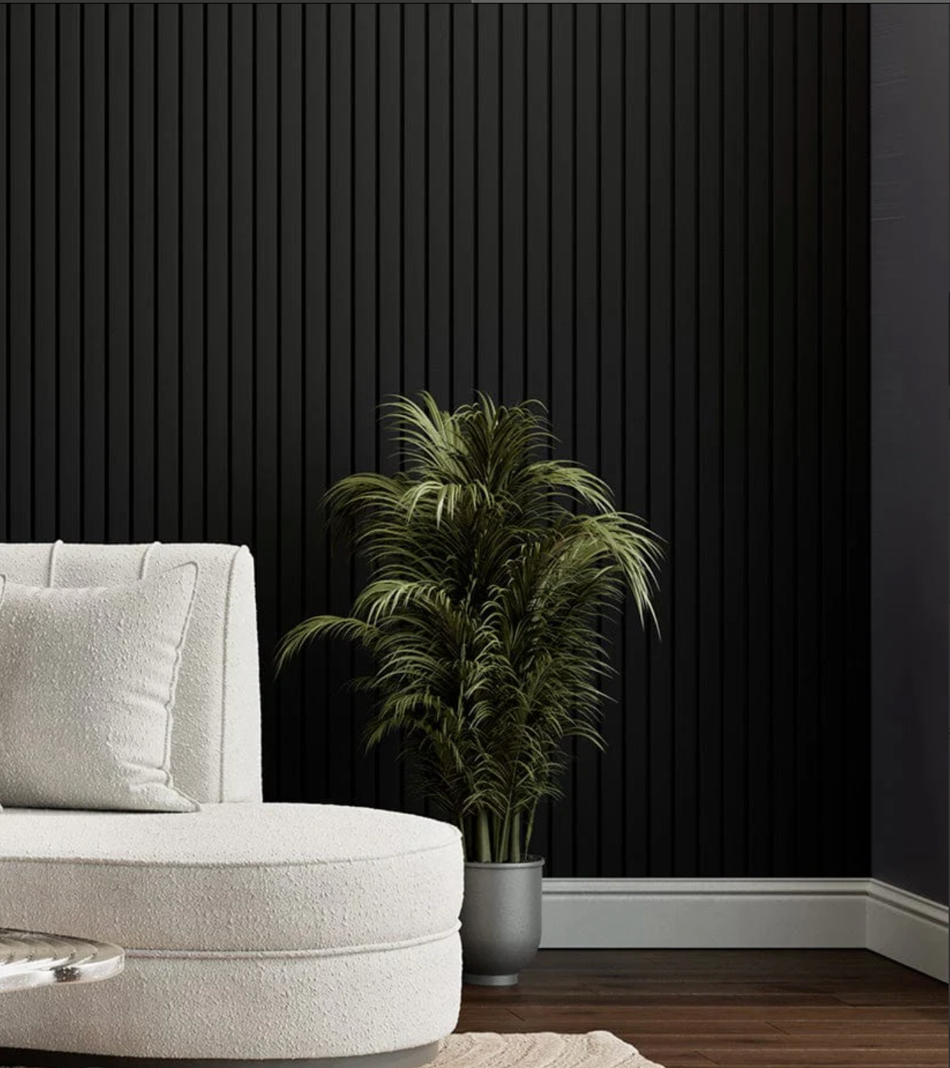 Slatpanel Luxe Leather Wide Slat Wood Wall Panel