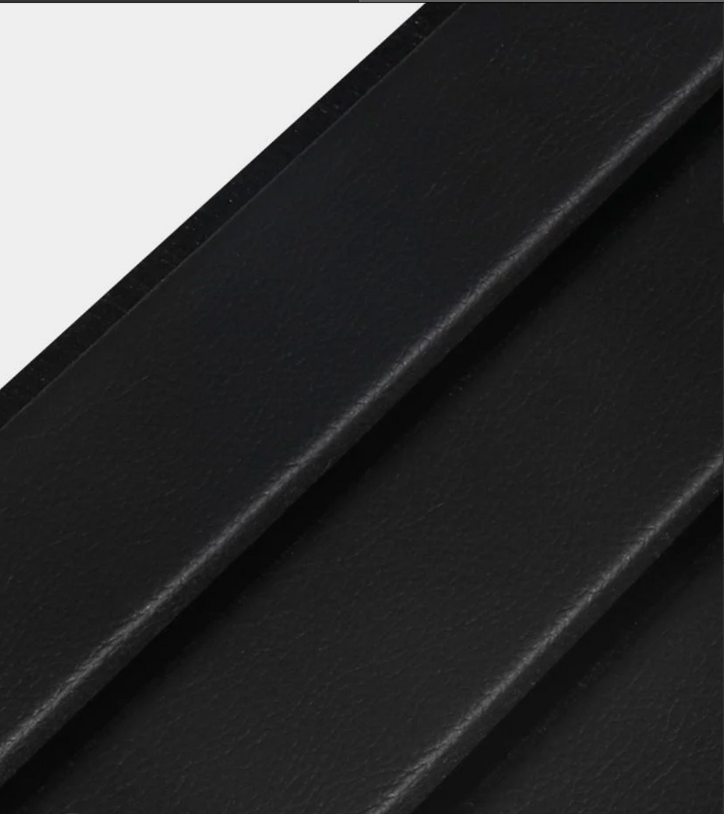 Slatpanel Luxe Leather Wide Slat Wood Wall Panel