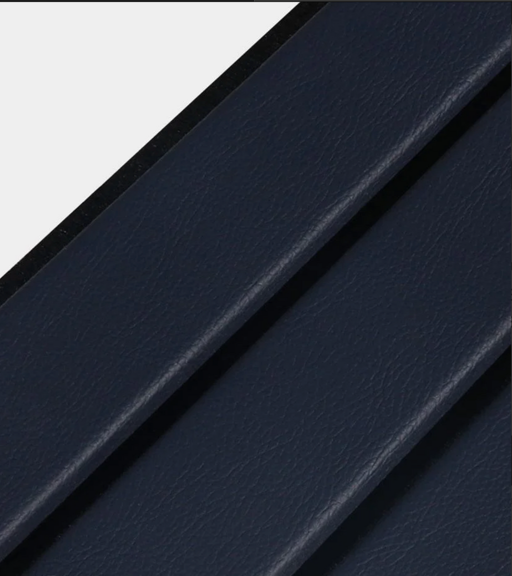 Slatpanel Luxe Leather Wide Slat Wood Wall Panel