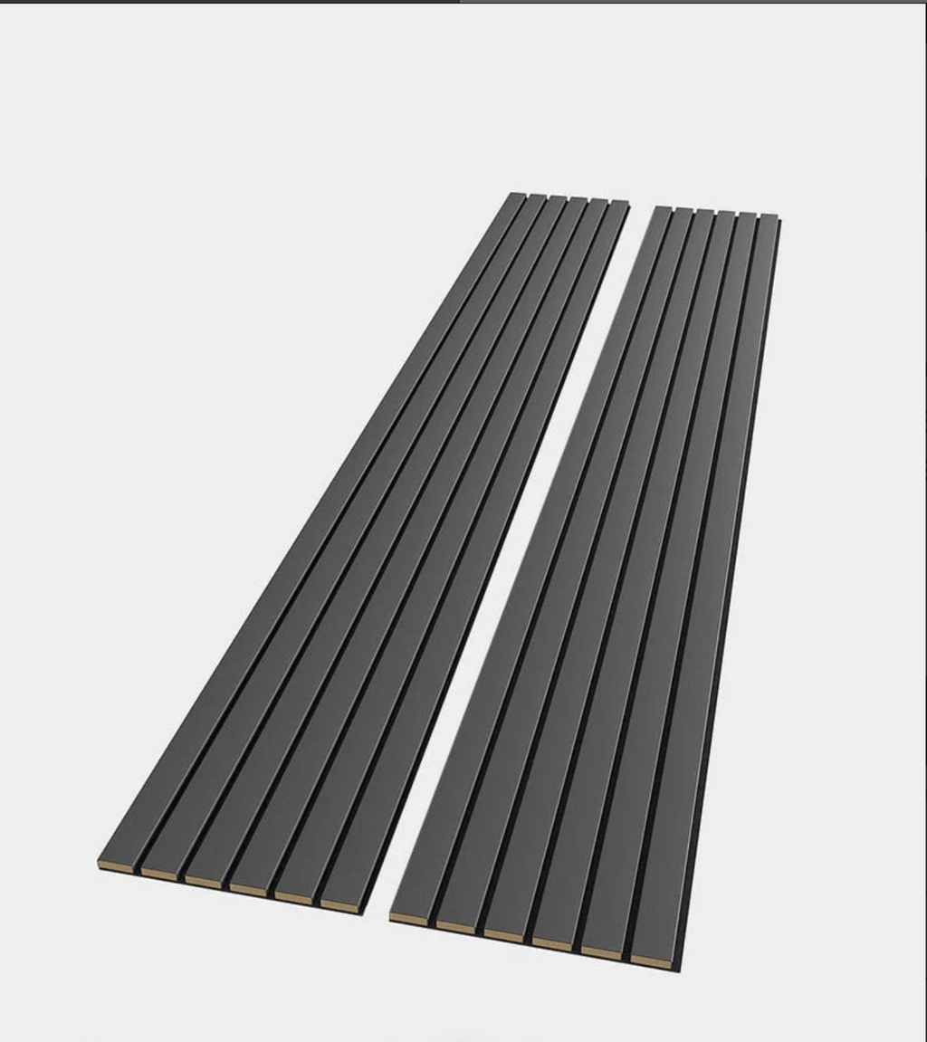 Slatpanel Luxe Leather Wide Slat Wood Wall Panel
