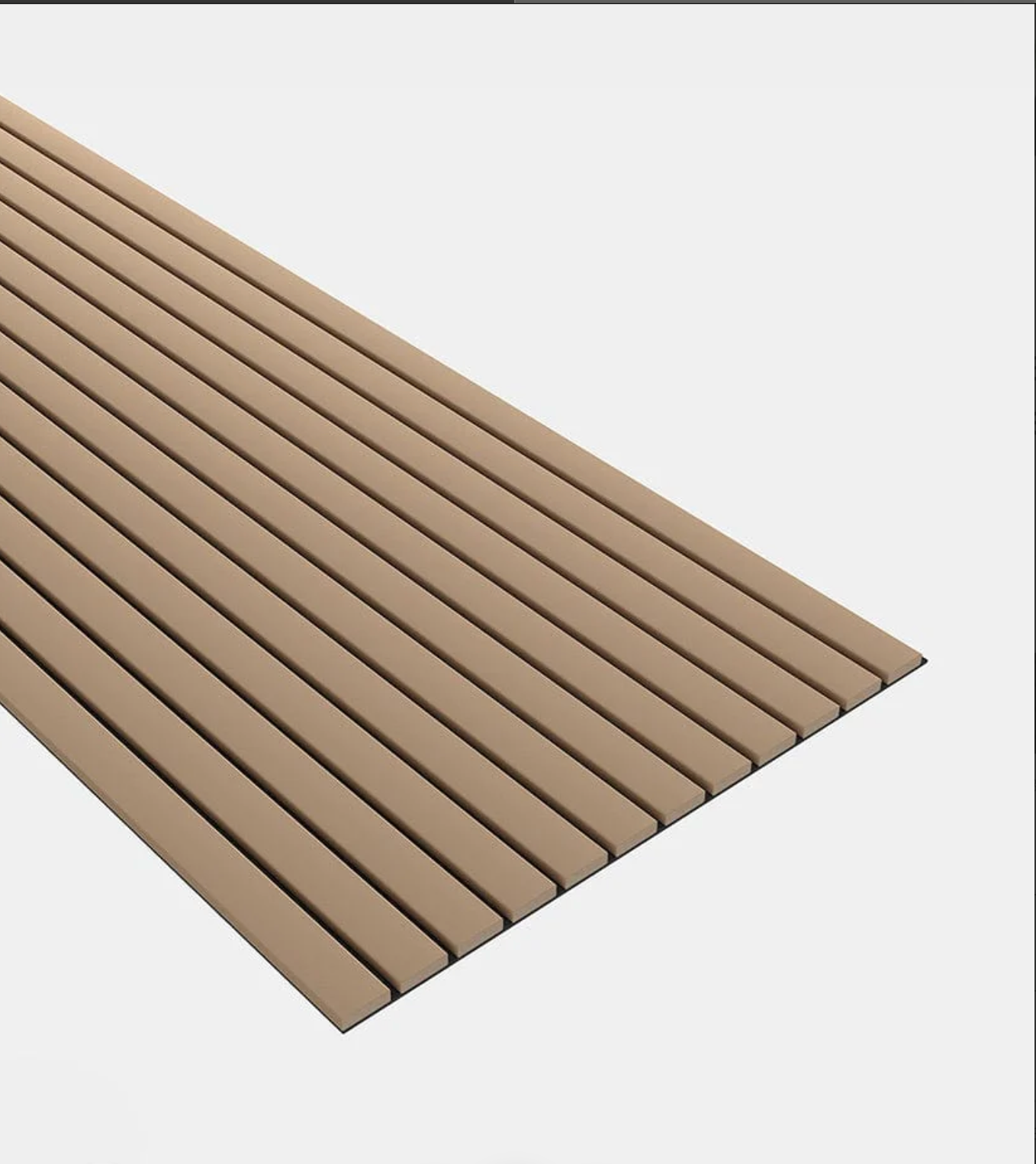 Slatpanel Luxe Leather Wide Slat Wood Wall Panel