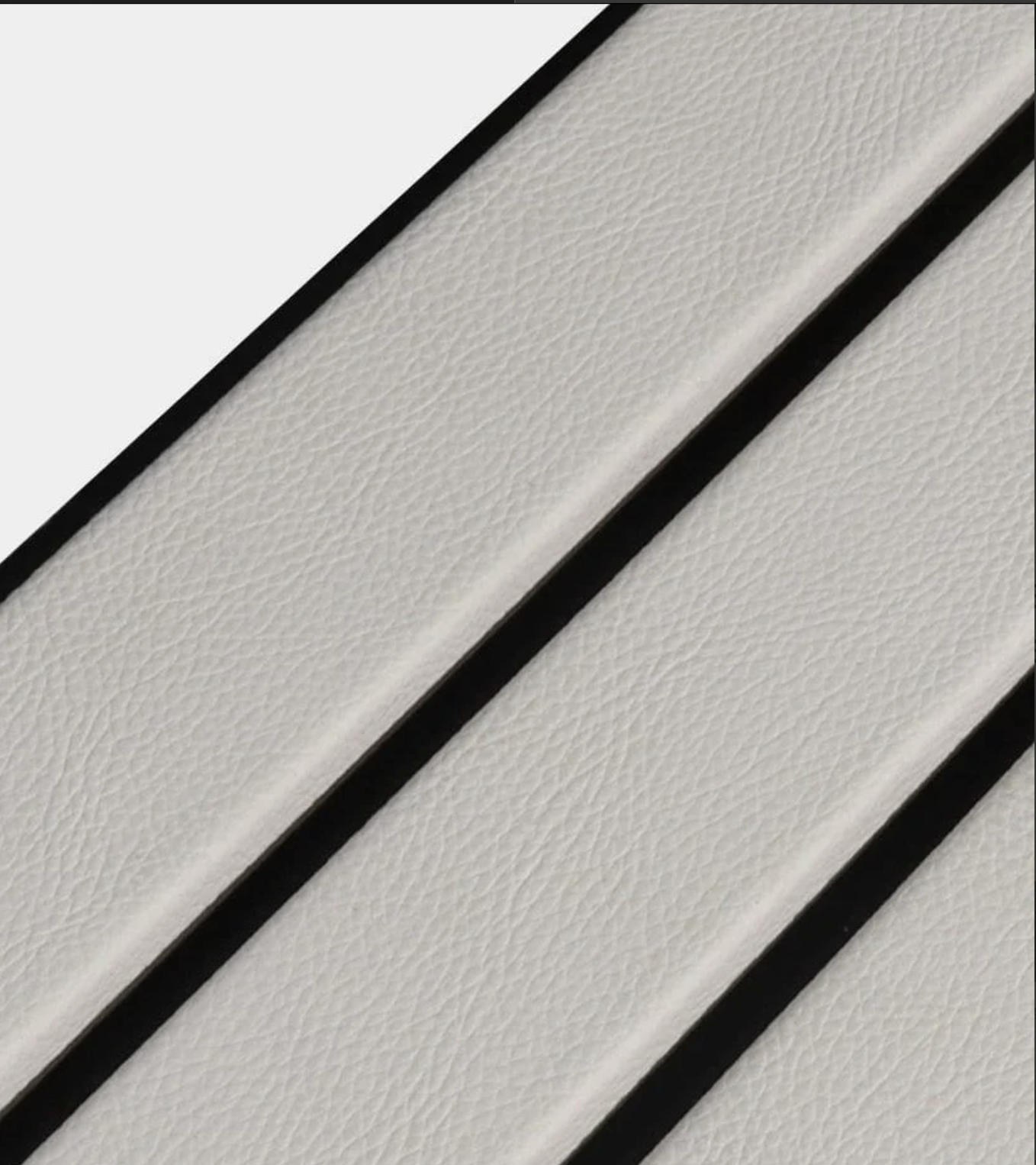 Slatpanel Luxe Leather Wide Slat Wood Wall Panel