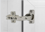 Ø35 135° Corner Clip-On Hinge 1-3/8″ (Non-Soft-Close) with Adjustable Plate & Screws
