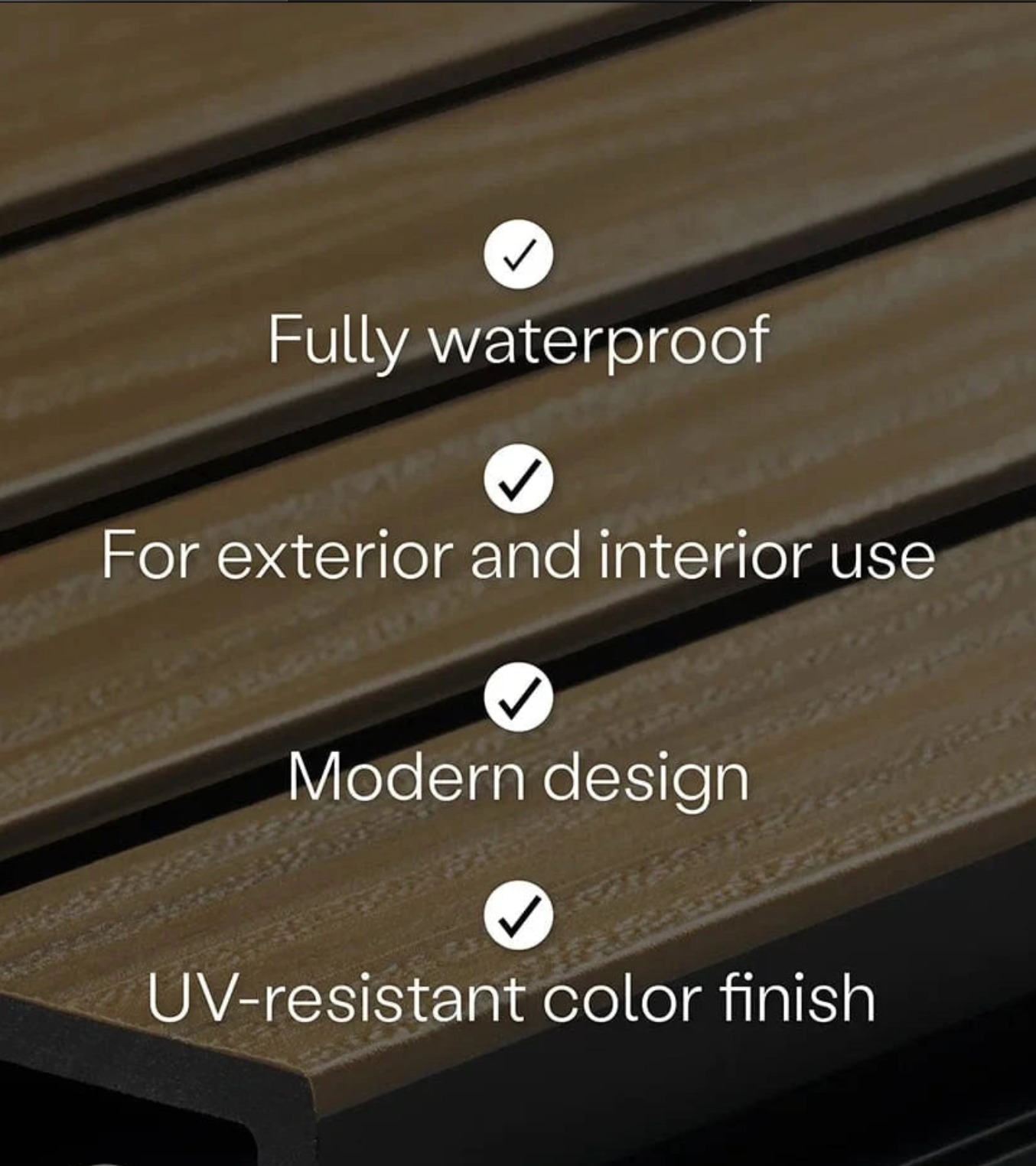 Plaank Exterior Slat Wall Panels