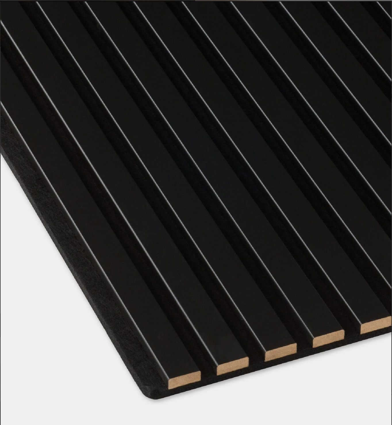 Matte Acoustic Slat Wall Panels