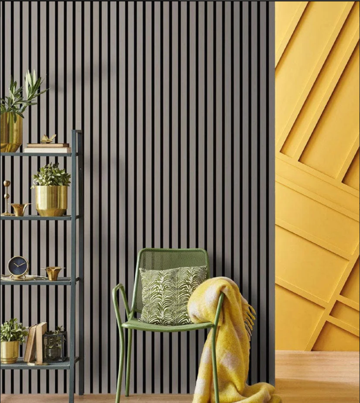 Matte Acoustic Slat Wall Panels