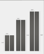 Matte Acoustic Slat Wall Panels