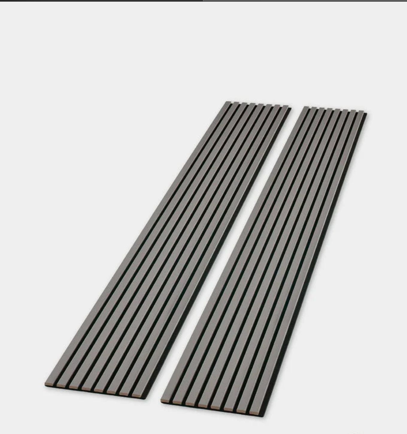 Matte Acoustic Slat Wall Panels