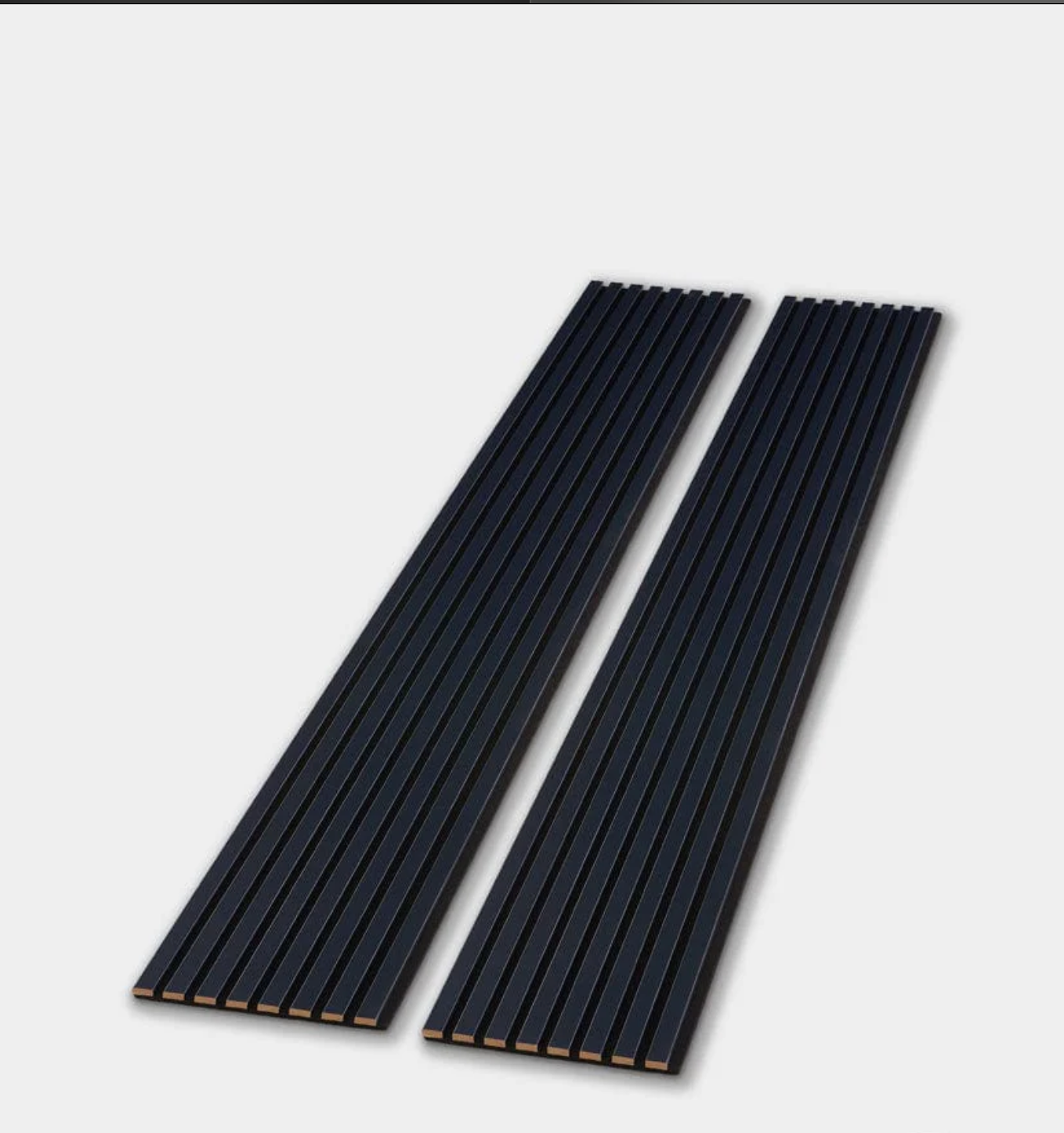 Matte Acoustic Slat Wall Panels