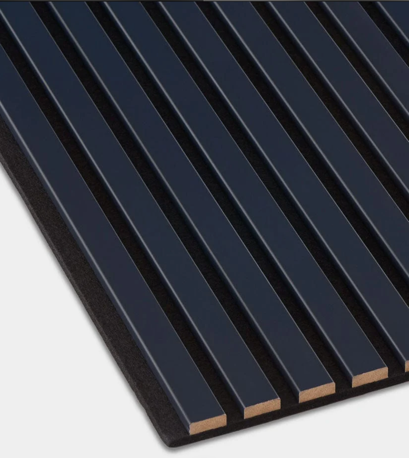 Matte Acoustic Slat Wall Panels
