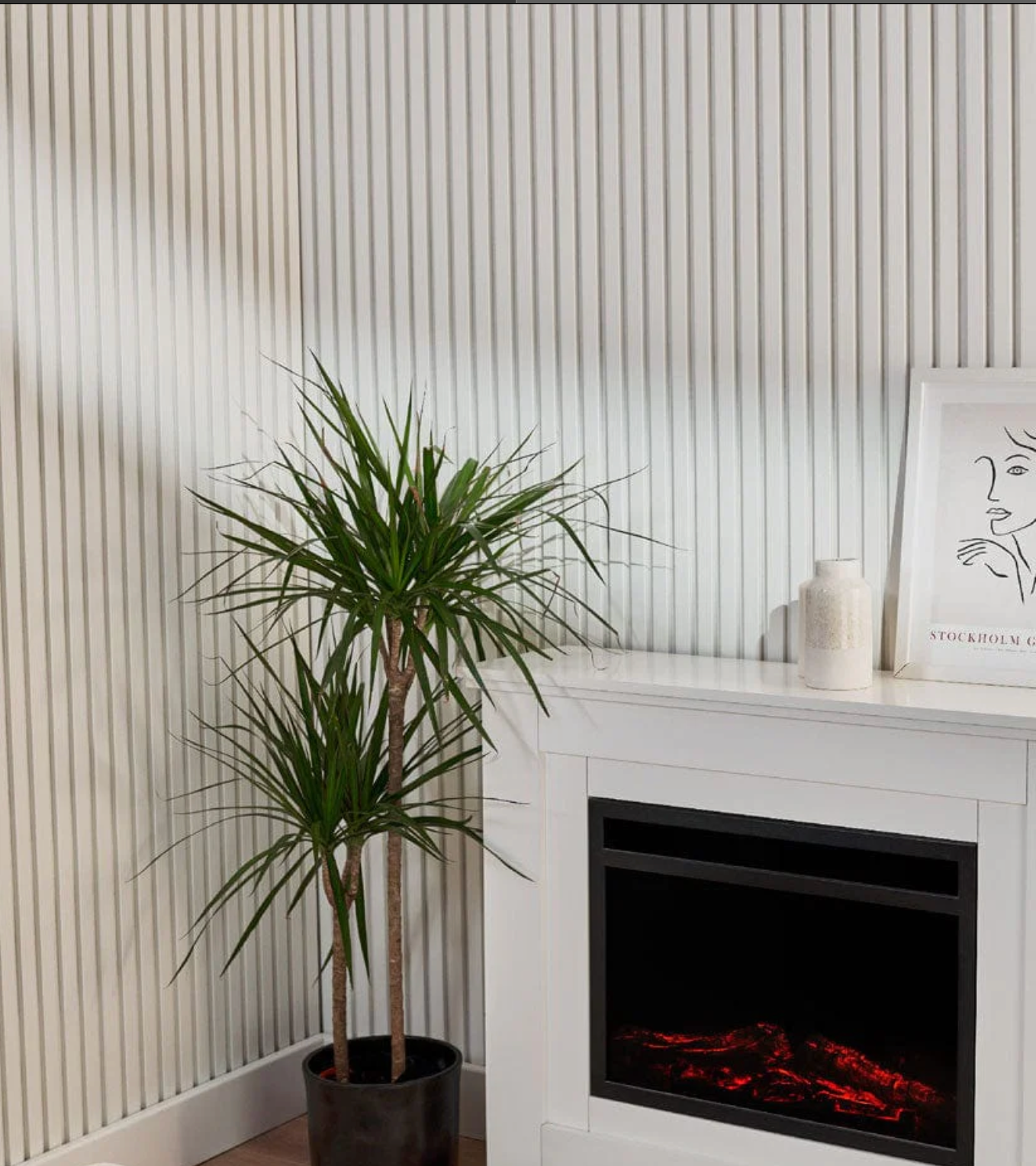Matte Acoustic Slat Wall Panels