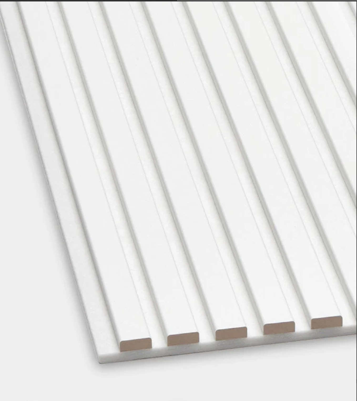 Matte Acoustic Slat Wall Panels