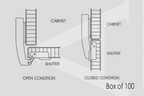 Ø35 90° Blind Corner Soft-Close Hinge 1-3/8″