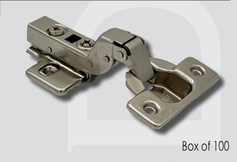 Ø35 Inset 1-3/8″ One-Way Soft-Close Clip-On Hinge with 3D Cam Plate
