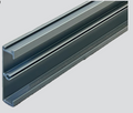 Aluminum Front Panel for Glass Drawer 1/2″ x 2-1/4″ x 39-1/2″