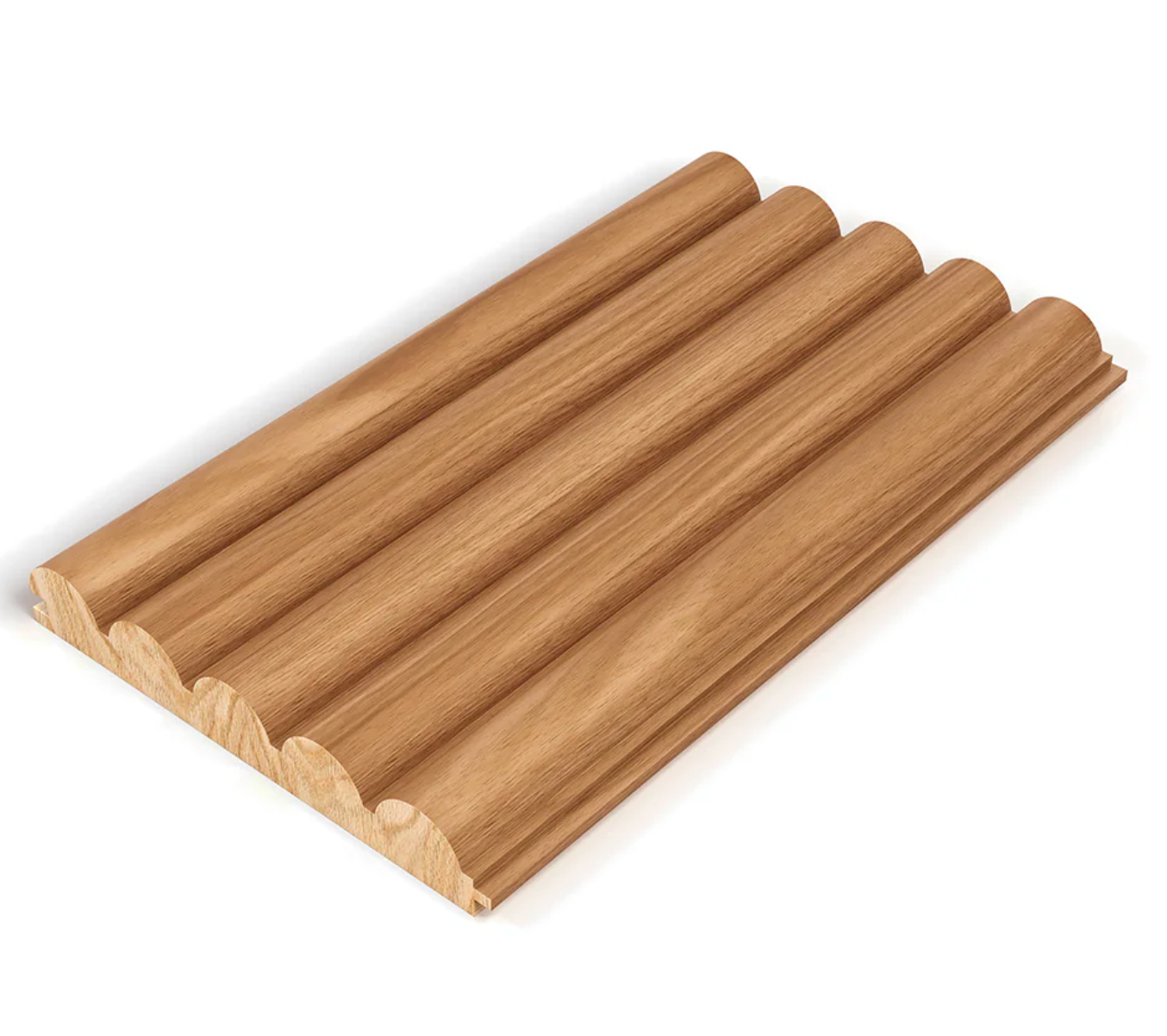 Fluted Tambour Wood Effect Wall Panel Samples
