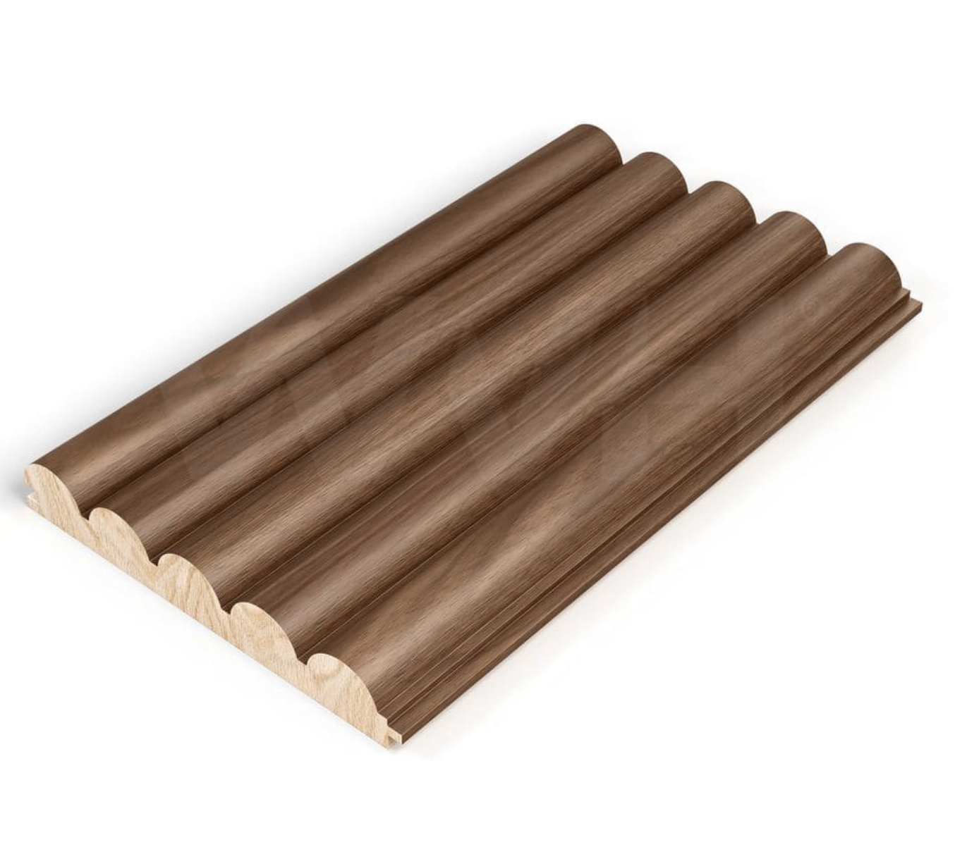 Fluted Tambour Wood Effect Wall Panel Samples