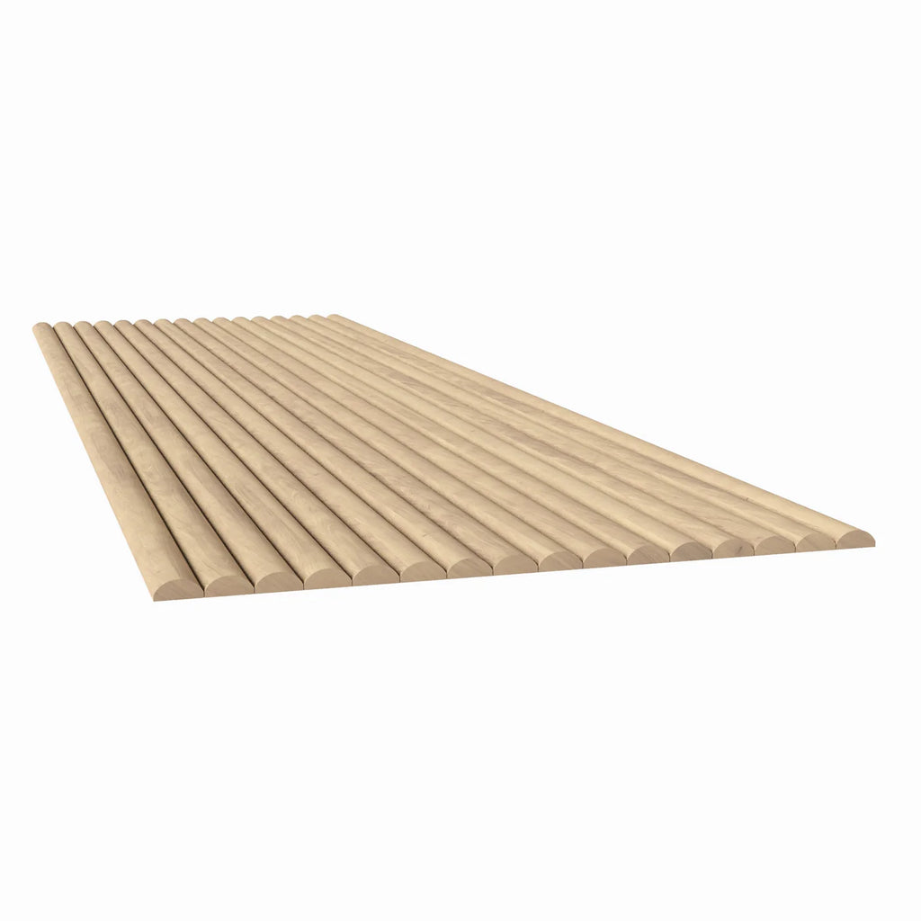 Single Bead Tambour Wall Panels -3/4″