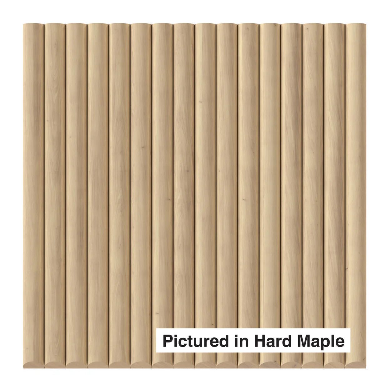Single Bead Tambour Wall Panels -3/4″