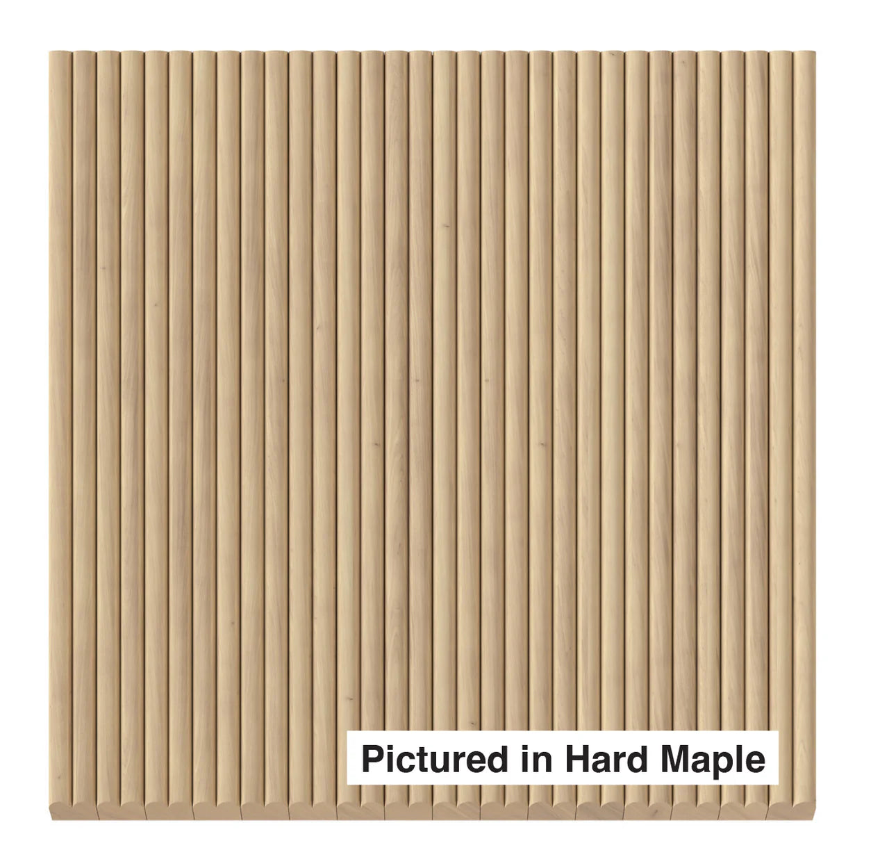 Shallow Double Bead Tambour Wall Panels- 3/8″