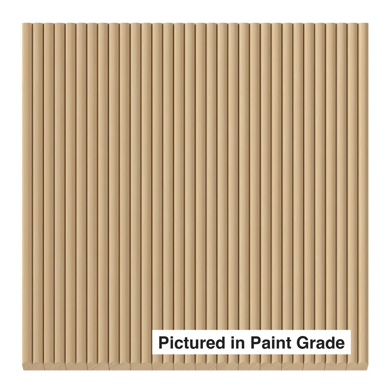 Shallow Double Bead Tambour Wall Panels- 3/8″