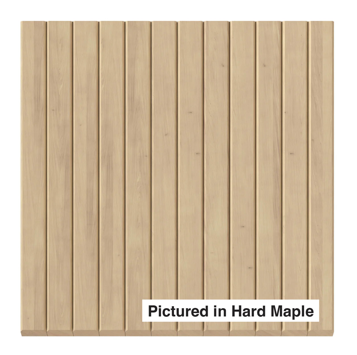 Bevel Slat Tambour Wall Panels- 3/4″