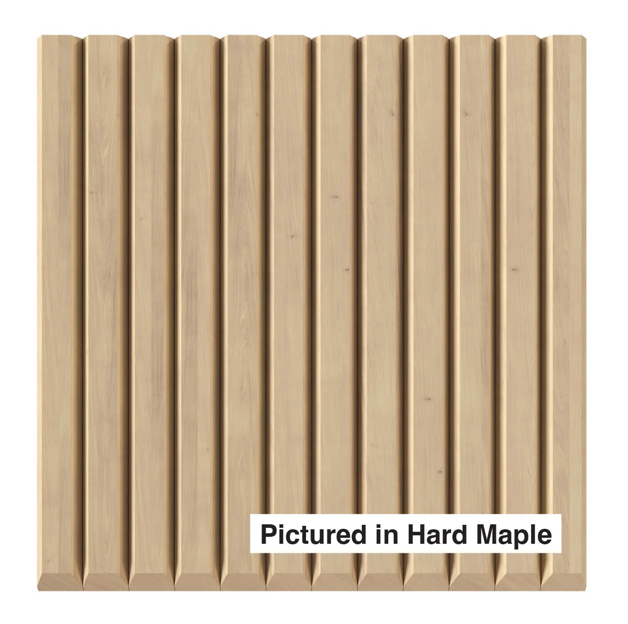 Bevel Slat Tambour Wall Panels- 1″