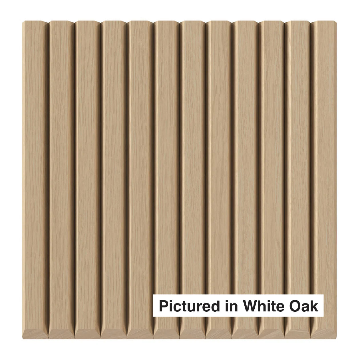 Bevel Slat Tambour Wall Panels- 1″