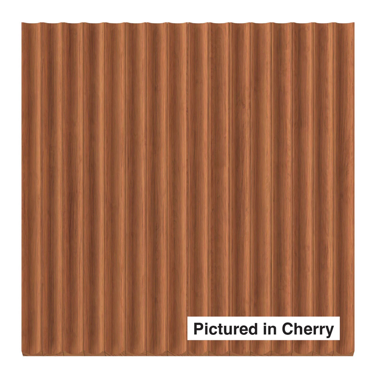 Cove-Cut Tambour Wall Panels- 5/8"