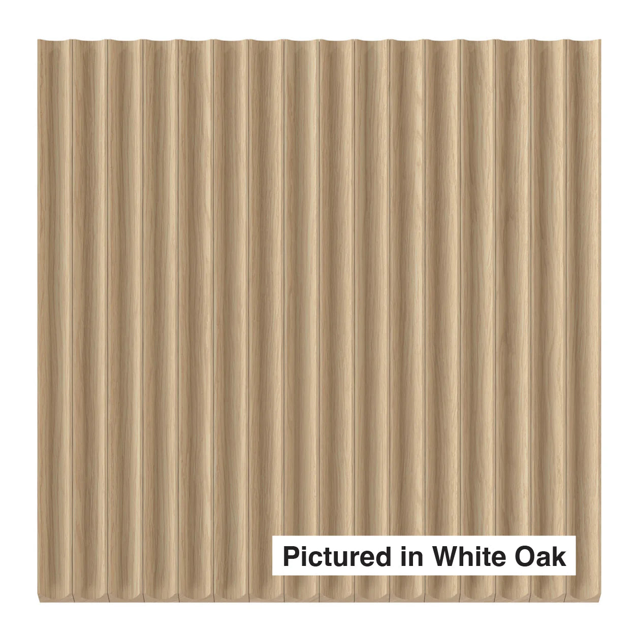 Cove-Cut Tambour Wall Panels- 5/8"