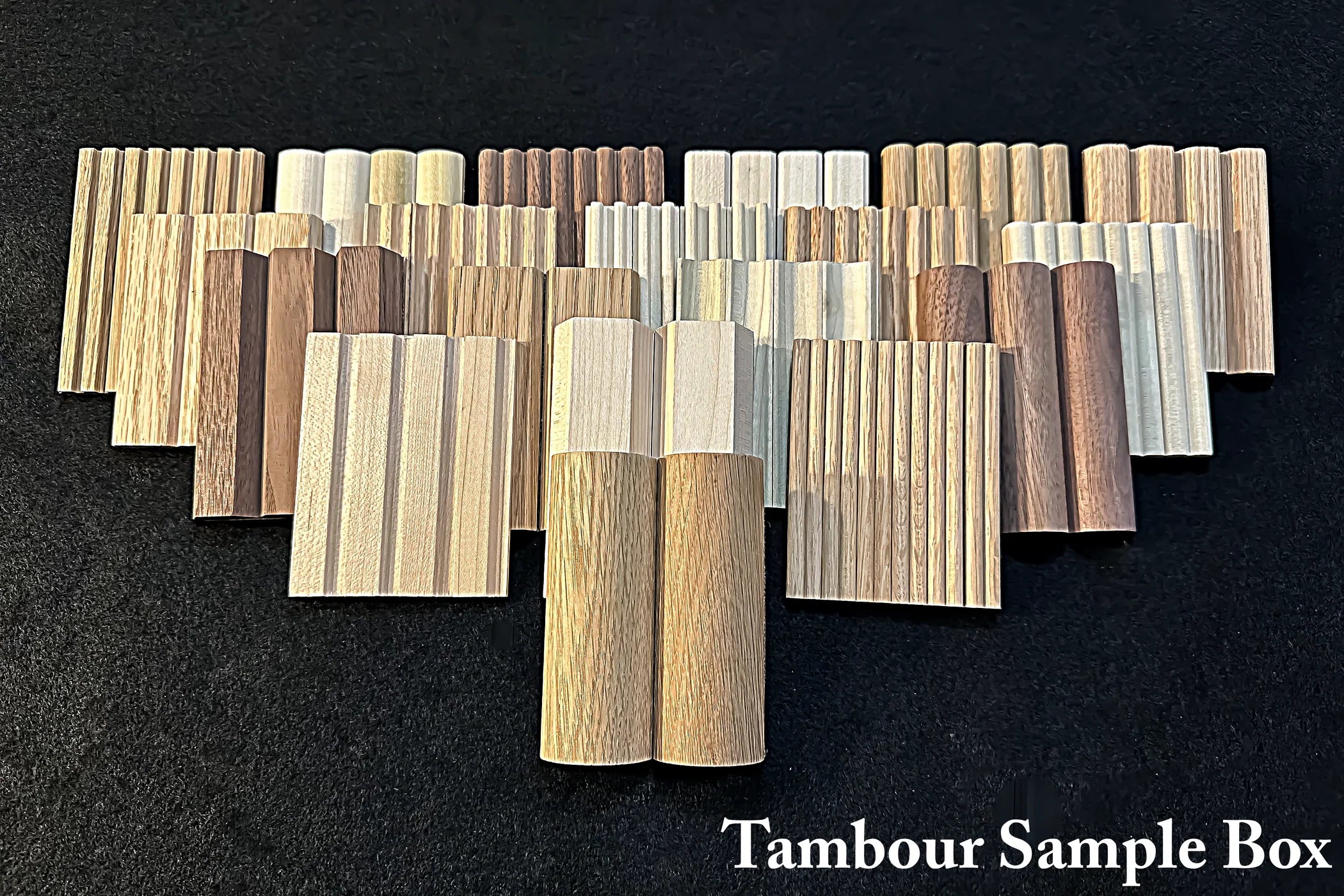 Tambour Wall Panel Sample Kit