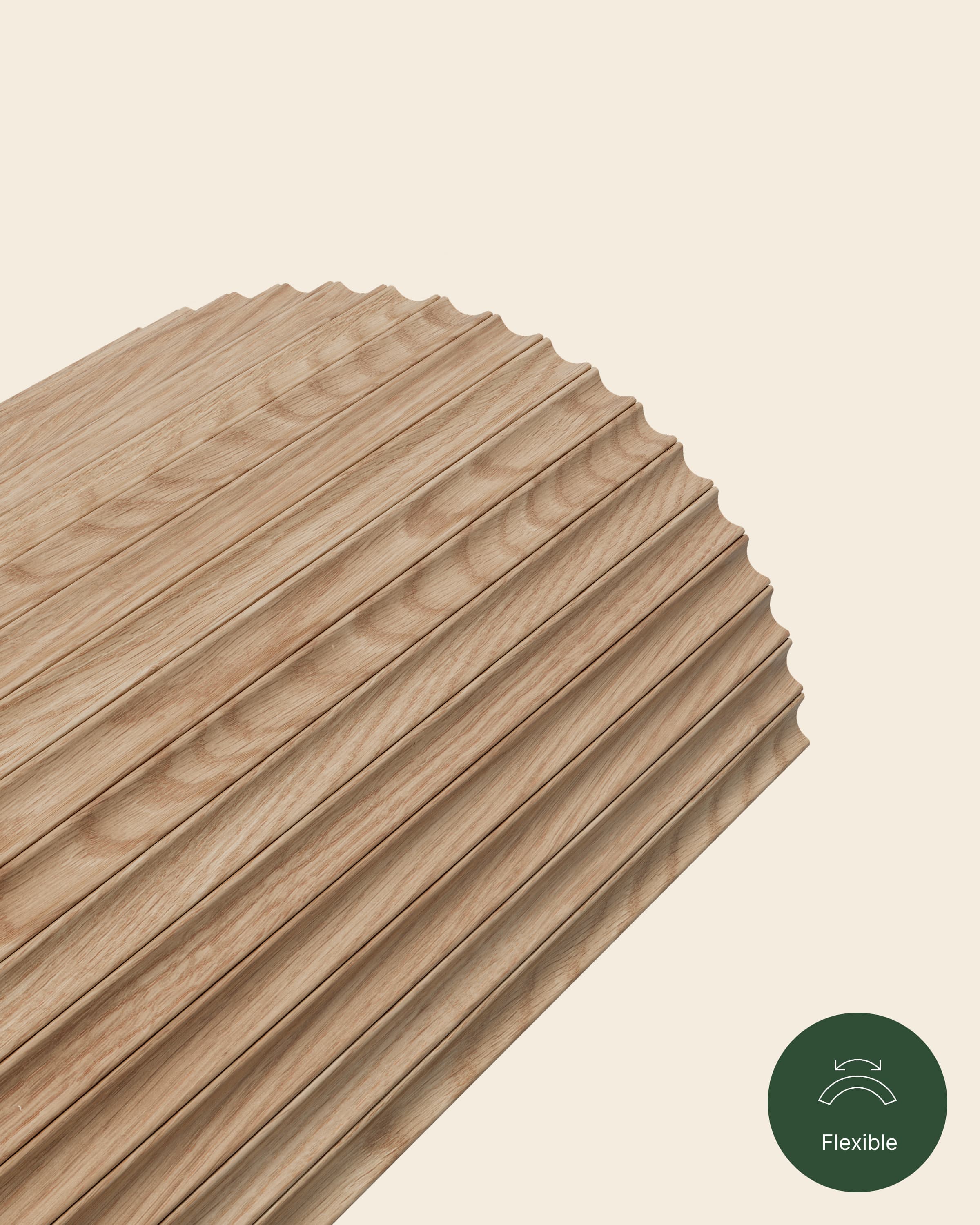 Flutto  Flexible Tambour Wood Panels