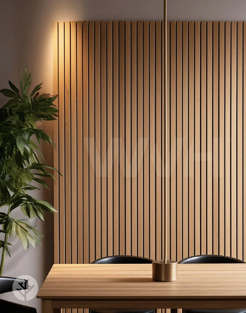 Bevel Slat Tambour Wall Panels- 1″