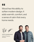 Drew & Jonathan Home Grainmatch Acoustic Slat Wall Panel Sample Box