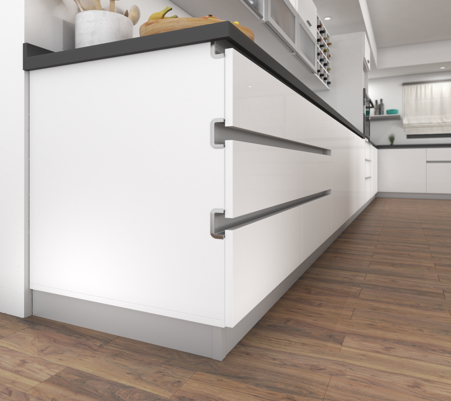 ALUMINUM BASEBOARD (10 UNITS)